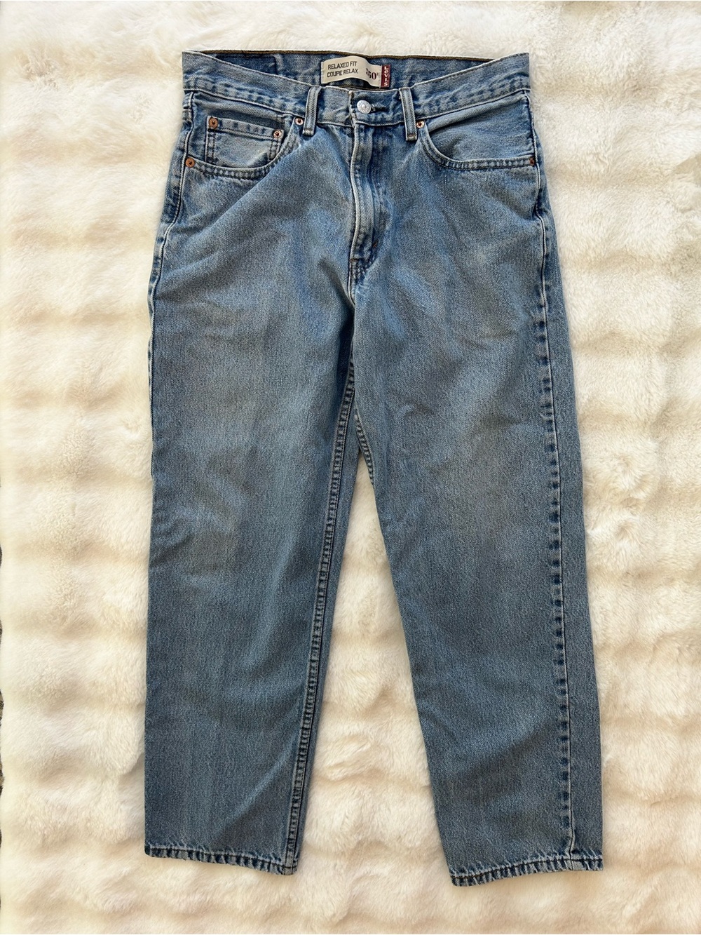 Levi's Relaxed Fit 550 Light Blue Men's Jeans